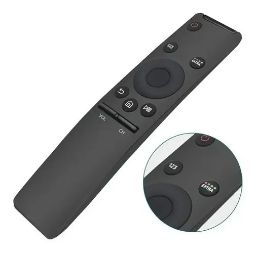 Controle Remoto Para TV Samsung Smart Tela Curva LED 4k