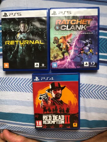 Jogos ps5 e ps4
