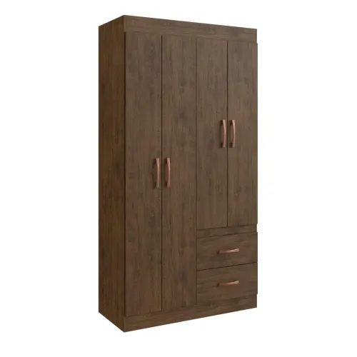 Guarda Roupa Treviso 4p - Entrega Rápida