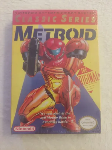 Jogo metroid Classic series Nintendo lacrado