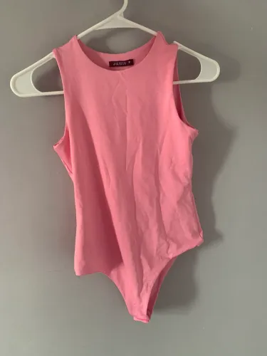 Body rosa forro duplo P