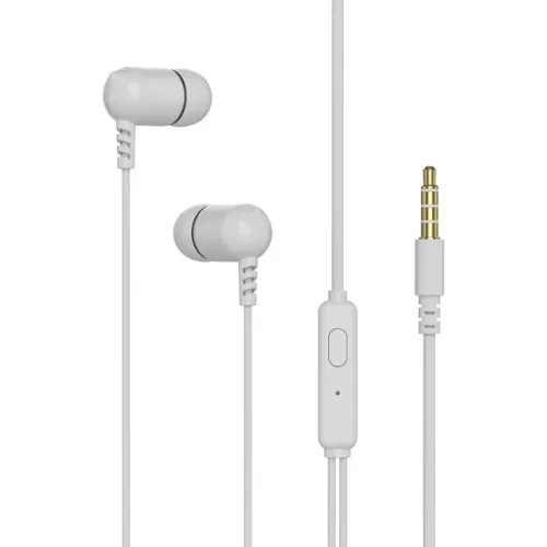 Fone de Ouvido Auricular P3 C3Tech EP-07WH Branco - WZetta