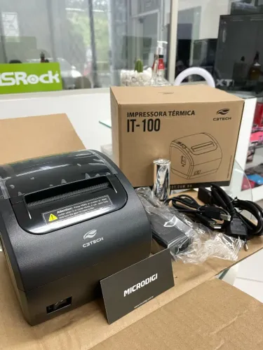 Impressora (nova) Térmica Não Fiscal para Cupons/ Recibos (USB + Ethernet) IT-100 C3TECH