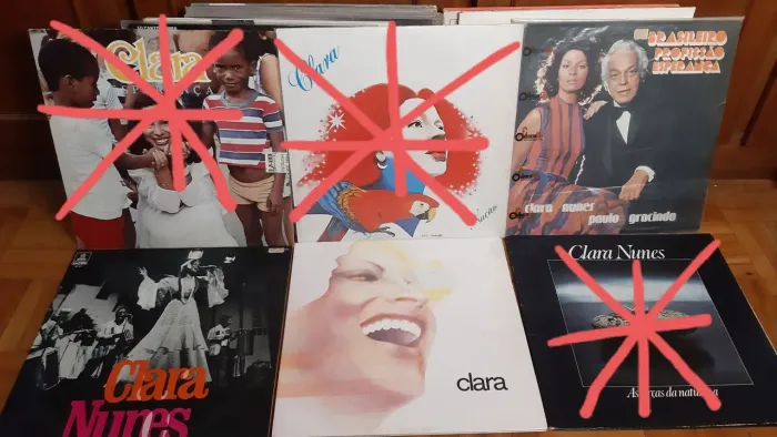 Coleção 3 LPS Clara Nunes: Alvorecer. Brasileiro Profissão Esperança. Canto das três raças