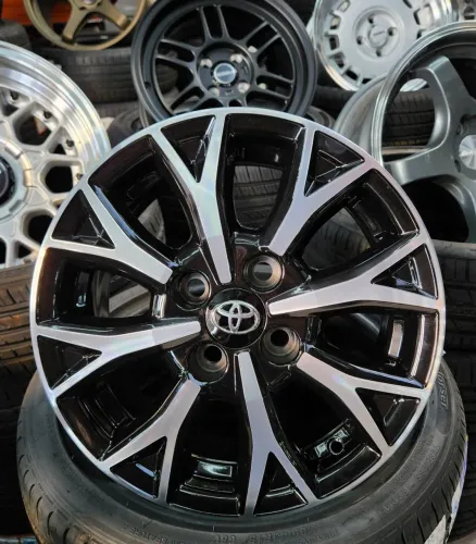 Jogo de rodas  TOYOTA Etios PLATINUM aro 14 4x100 novas - KRMAI
