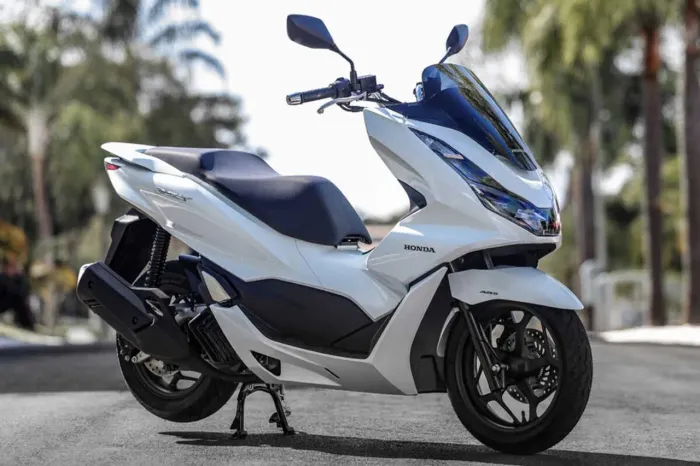 Pcx Dlx Branco Pérola Na garantia Honda 