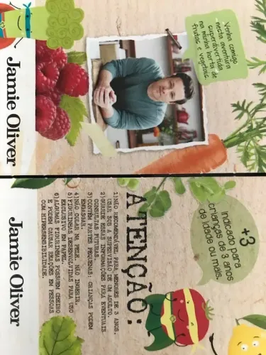 Figurinhas Coleção Jamie Oliver