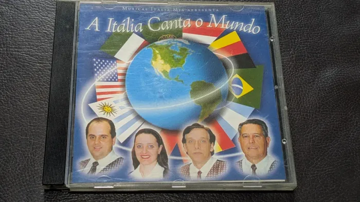 CD Musical Itália Mia - A Itália Canta o Mundo (Original)