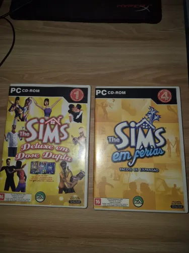 The Sims Deluxe + Férias - PC - ótimo estado de conservação
