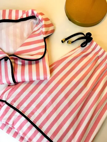 Pijama Americano Curto Blogueira Amamentação