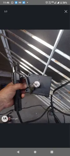 Fechadura para grade e portão nova instalação gratis no cartão em 2x