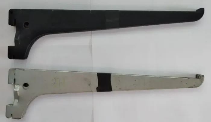 Suporte Para Trilhos Preto 27CM