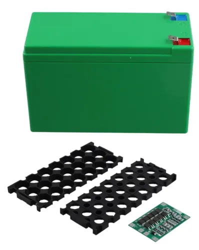 Kit Montagem DIY Bateria Lítio  12V  7A 18650 Case + Placa BMS não vai bateria