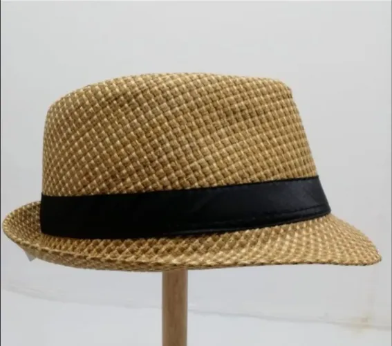 Vendo chapéu unissex fedora tipo Panamá 