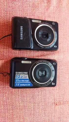 Duas Câmeras Digitais Samsung NÃO FUNCIONAM PARA APROVEITAR PEÇAS SÓ VENDA 