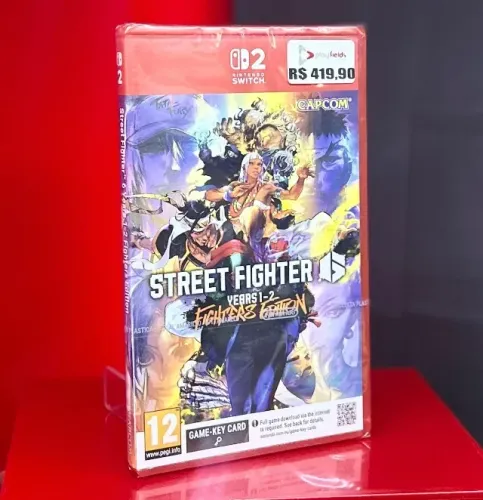 Nintendo Switch 2 Jogo Street Fighter 6: Year 1-2 Fighter Edition - Produto Novo