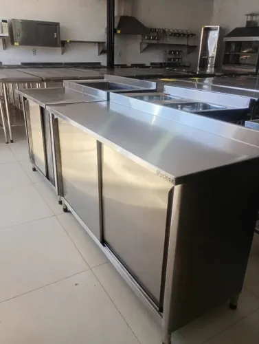 Armários inox vários modelos e medidas a pronta entrega
