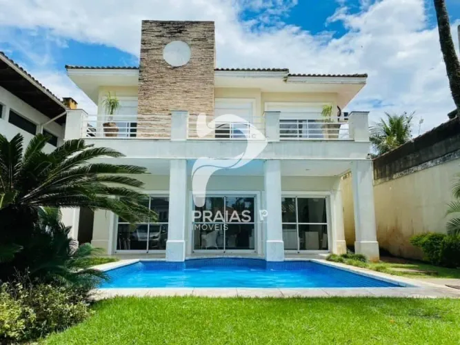 Casa com piscina, 5 dormitórios, à venda, Jardim Virginia, Guarujá
