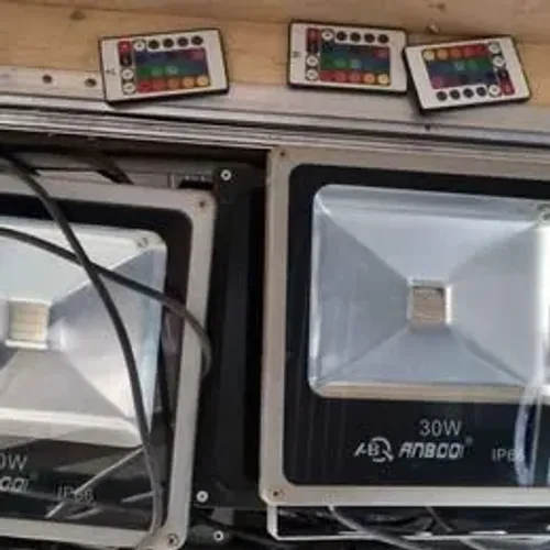 Kit de Refletores LED Coloridos - Iluminação Profissional!
