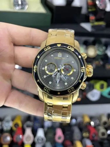 Invicta pro driver, A prova dágua, acompanha caixa 