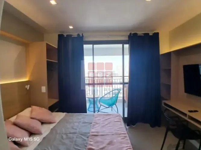 Studio para Locação em São Paulo - 1 Quarto, 1 Banheiro, 26,00 m² no Bairro Sumaré