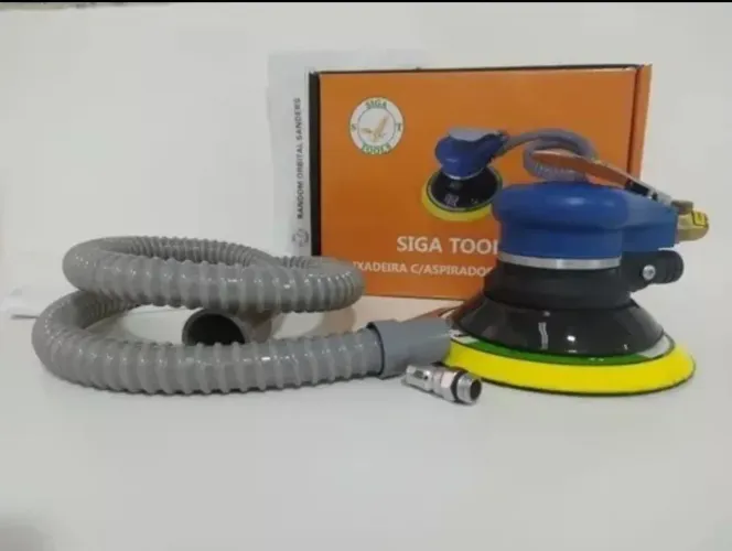 Lixadeira roto orbital rolkit Nakasaki com aspiração