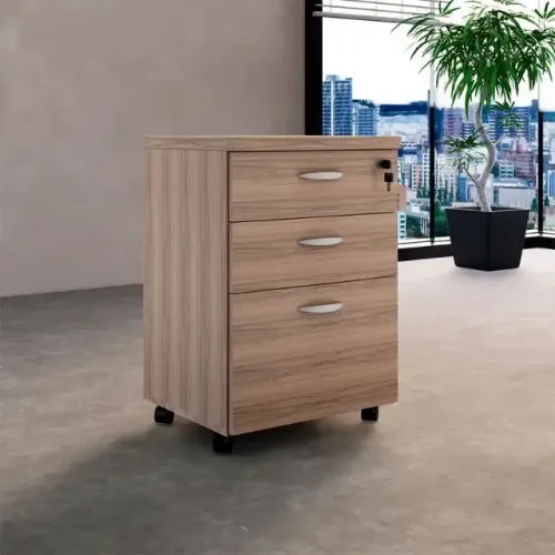 gaveteiro móvel 2 gavetas e 1 pasta