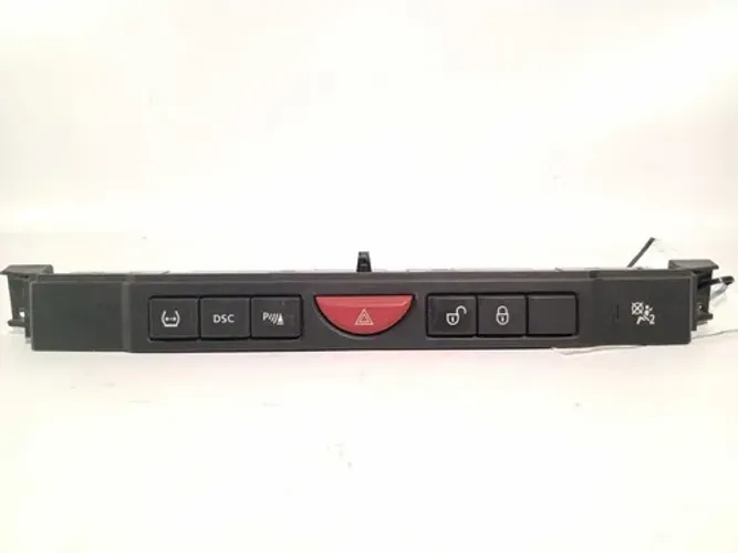 Botão Pisca Alerta Dsc Off Ré Trava Range Rover Sport 2008 Preto