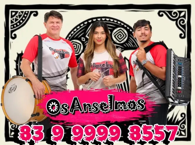 Os Anselmos - Trio Pé de Serra ou Banda - Forró Tradicional