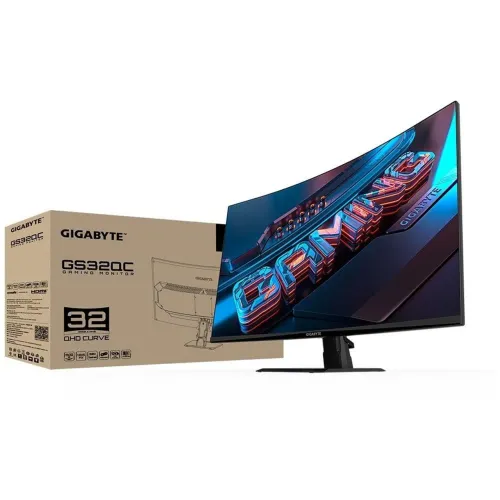 Monitor Gamer Gigabyte 31,5" Quad HD Curvo