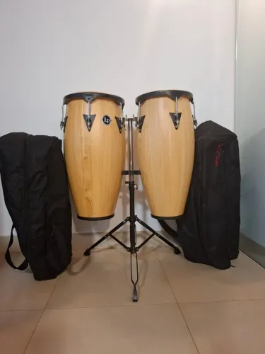 Par de Congas LP City 10 e 11' com bags