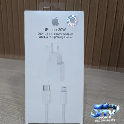 Carregador Para Iphone USB C 20W + Entrega Grátis