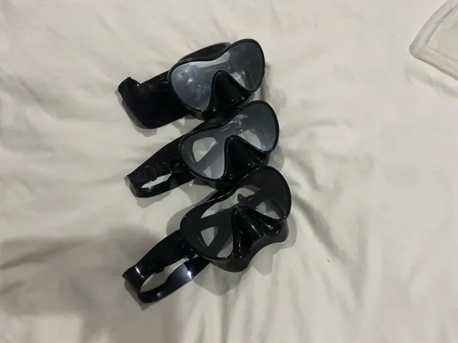 Óculos de mergulho cressi cobra e Aqua lung