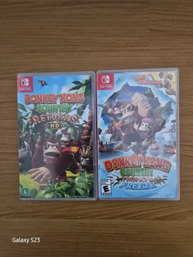 Combo Donkey Kong Country Returns e Donkey Kong Country Tropical Freeze
