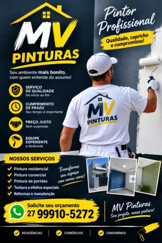 Pintor Profissional | Pintura Residencial e Comercial | Orçamento Grátis