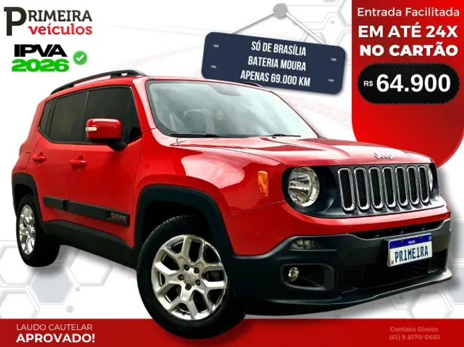Jeep Renegade Longitude 1.8 4X2 Flex 16V Aut. 2016