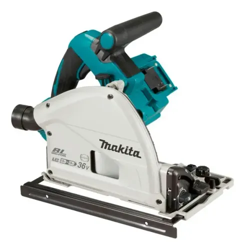 Serra circular elétrica sem fio Makita DSP600Z 165mm azul-turquesa s/bat e s/ carregador 