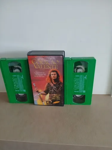 Fita Vhs Dupla Coração Valente - Dublado - Raridade
