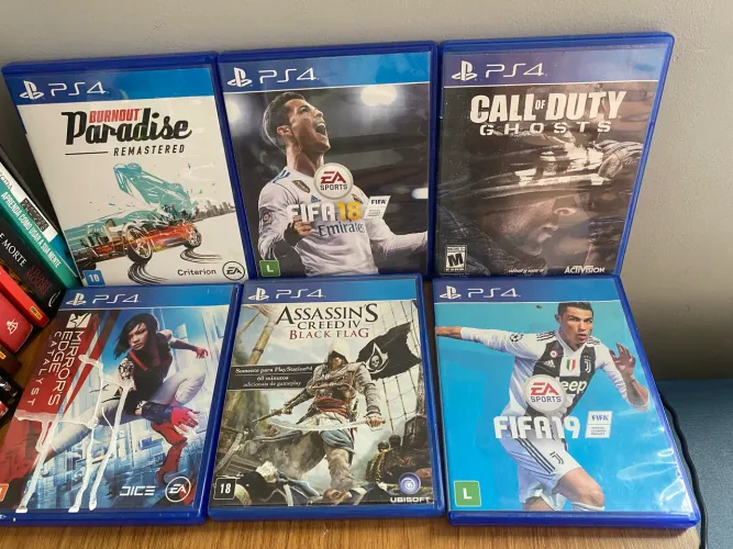 Jogos diversos ps4