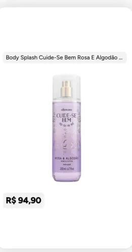 Perfumes, Boticario e Natura