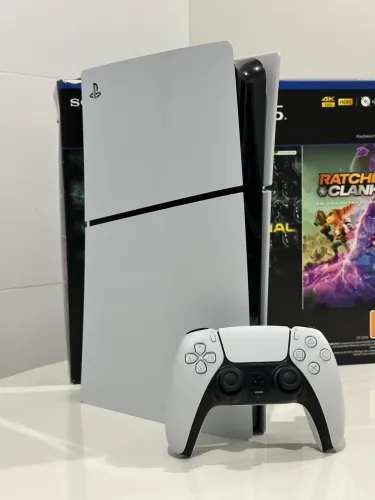 PS5 Slim 1TB Completo Com Caixa