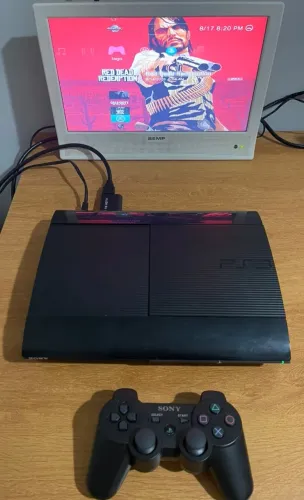 PS3 Super Slim Desbloqueado com Jogos