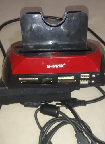Dock Station B-Max BM-753 USB 3.0 (SATA / IDE / Leitores de Cartão) + Fonte