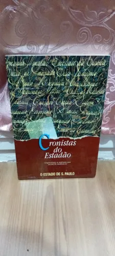 Livro Cronistas do Estadão - usado
