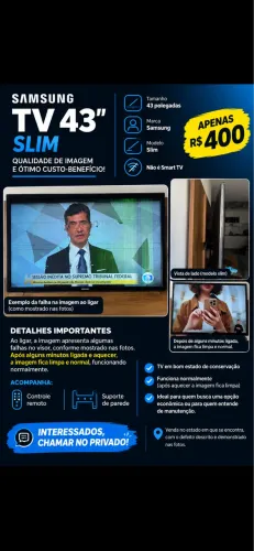 Tv 43 polegadas