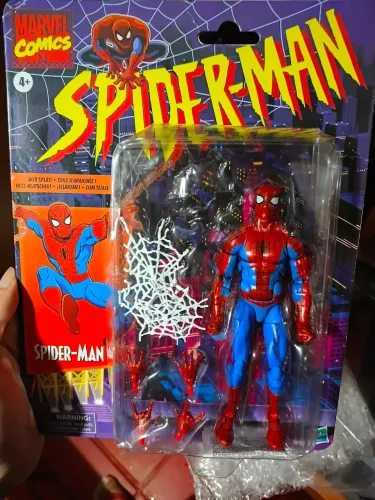 Homem-Aranha Retro Serie Animada 94 BOOTLEG Marvel Legends