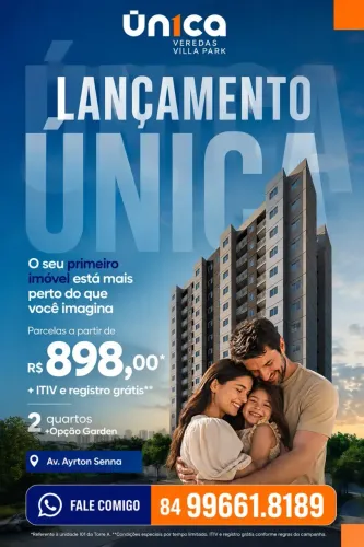 Lançamento Única veredas villa park