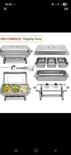Buffet térmico 350 reais, *
