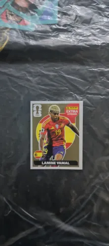 Figurinha Extra Legend Lamine Yamal Gold Copa 2026 Original
