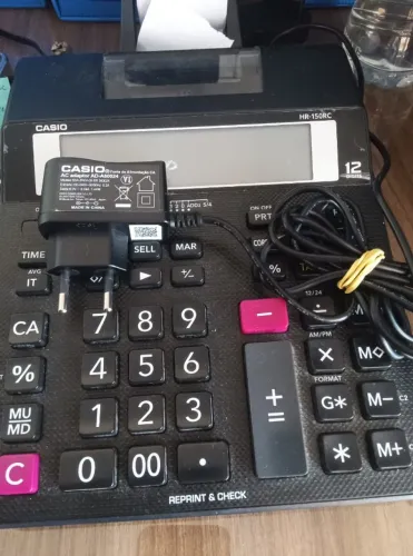 CALCULADORA CASIO Hr150Rc Bivolt C/Fonte